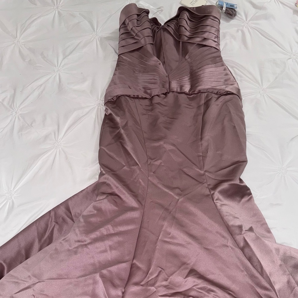 Perfect for Prom Zac Posen Strapless Fit n Flare Colour Quartz